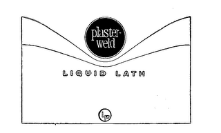 PLASTER-WELD LIQUID LATH logo