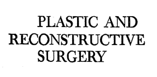 PLASTIC AND RECONSTRUCTIVE SURGERY logo