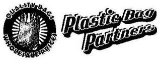 PLASTIC BAG PARTNERS QUALITY BAGS WHOLESALE PRICES logo