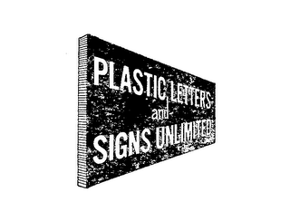 PLASTIC LETTERS AND SIGNS UNLIMITED logo