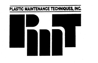 PLASTIC MAINTENANCE TECHNIQUES, INC. PMT logo