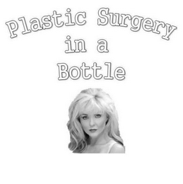 PLASTIC SURGERY IN A BOTTLE logo
