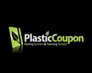 PLASTICCOUPON GOING GREEN & SAVING GREEN logo