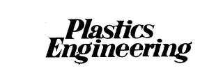 PLASTICS ENGINEERING logo
