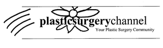 PLASTICSURGERYCHANNEL YOUR PLASCTIC SURGERY COMMUNITTY logo