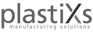 PLASTIXS MANUFACTURING SOLUTIONS logo