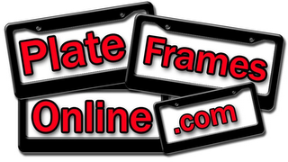PLATE FRAMES ONLINE .COM logo