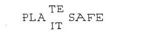 PLATE IT SAFE logo