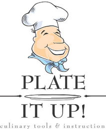 PLATE IT UP! CULINARY TOOLS & INSTRUCTION logo