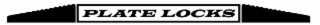 PLATE LOCKS logo