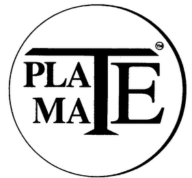 PLATE MATE logo