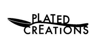 PLATED CREATIONS logo