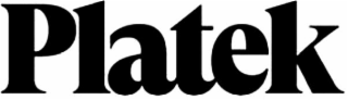 PLATEK logo