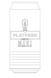 PLATFORM BEER CO. MUNI HAZY INDIA PALE ALE logo