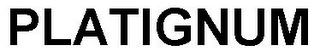 PLATIGNUM logo