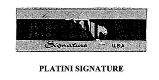 PLATINI SIGNATURE logo