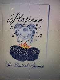 PLATINUM 1¢ IN YAH WE MUST PENNY THE MUSICAL ARSONIST logo