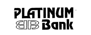 PLATINUM BANK logo