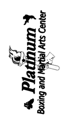 PLATINUM BOXING AND MARTIAL ARTS CENTER logo