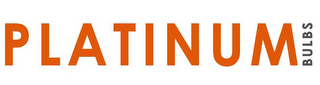 PLATINUM BULBS logo