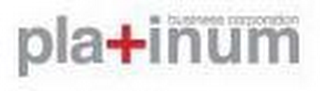 PLATINUM BUSINESS CORPORATION logo