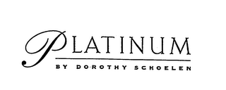 PLATINUM BY DOROTHY SCHOELEN logo