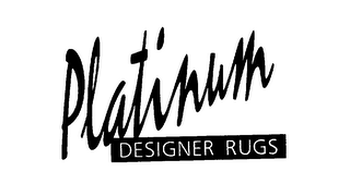 PLATINUM DESIGNER RUGS logo