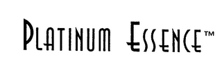 PLATINUM ESSENCE logo