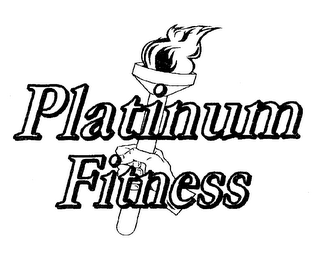PLATINUM FITNESS logo