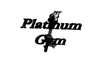 PLATINUM GYM logo