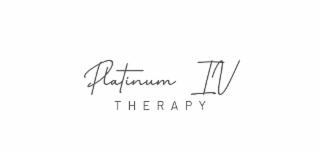 PLATINUM IV THERAPY logo