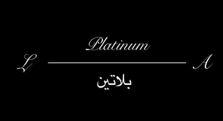 PLATINUM LA logo