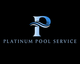 PLATINUM POOL SERVICE logo