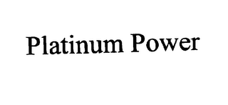 PLATINUM POWER logo
