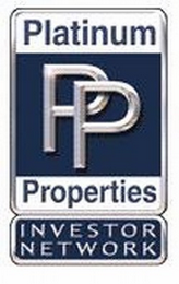 PLATINUM PP PROPERTIES INVESTOR NETWORK logo
