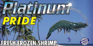PLATINUM PRIDE FRESH FROZEN SHRIMP HACCP SYSTEM ENFORCED logo