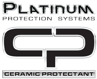 PLATINUM PROTECTION SYSTEMS CP CERAMIC PROTECTANT logo
