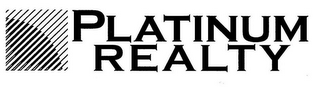PLATINUM REALTY logo