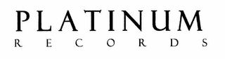 PLATINUM RECORDS logo