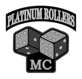 PLATINUM ROLLERS MC logo