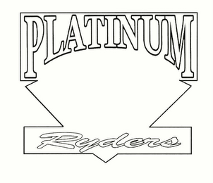 PLATINUM RYDERS logo