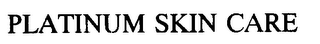 PLATINUM SKIN CARE logo