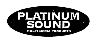 PLATINUM SOUND MULTIMEDIA PRODUCTS logo