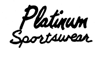 PLATINUM SPORTSWEAR logo