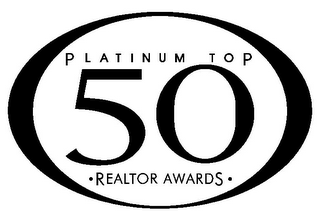 PLATINUM TOP 50 · REALTOR AWARDS · logo
