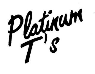 PLATINUM T'S logo