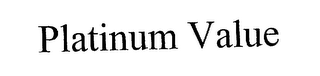 PLATINUM VALUE logo