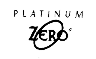 PLATINUM ZERO logo