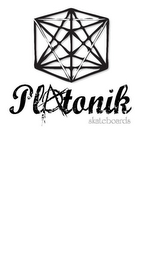 PLATONIK SKATEBOARDS logo