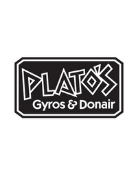 PLATO'S GYROS & DONAIR logo